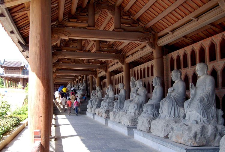 Buddhist Statues at Bai Dinh Pagoda
