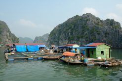 Floating Village in Halong Bay