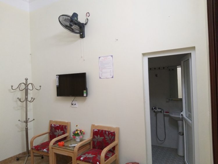 Furniture inside Guest House in Xuan Thuy National Park