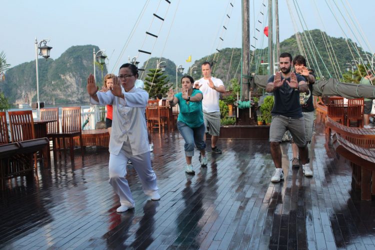 Halong Bay Tai Chi Lesson