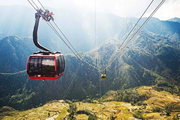 Note to remember in a cable car