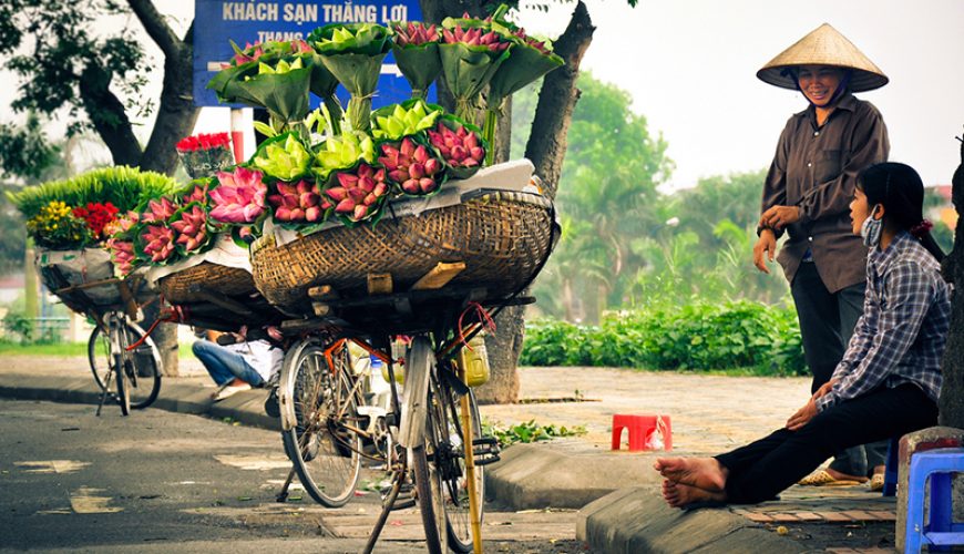 Street Vendors in Vietnam
