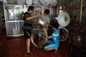pham phao village of making brass trumpet in nam dinh vietnam ecohost