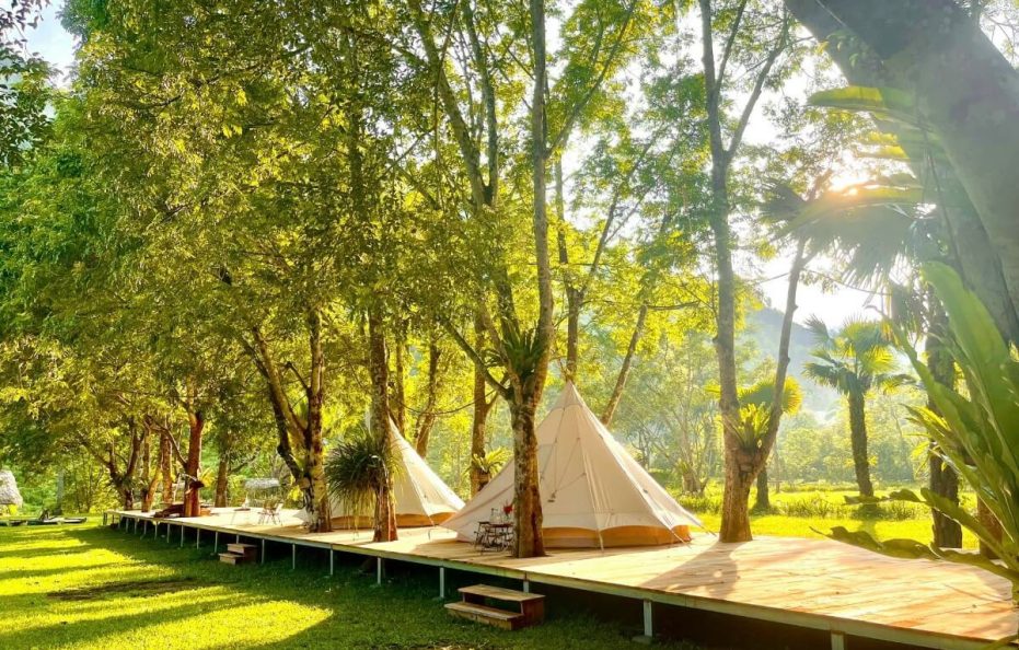 Bản Ba Jungle Lodge – Lều Glamping