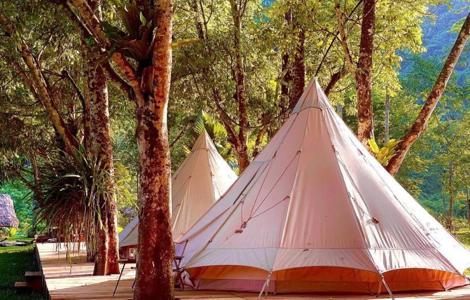 Bản Ba Jungle Lodge – Lều Glamping