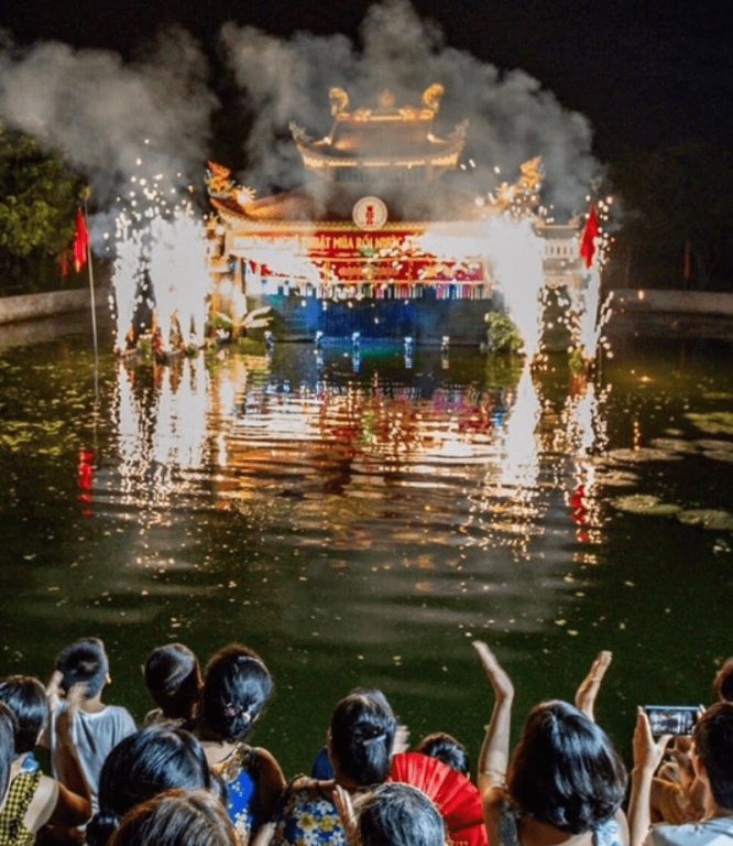 múa rối nước hồng quang