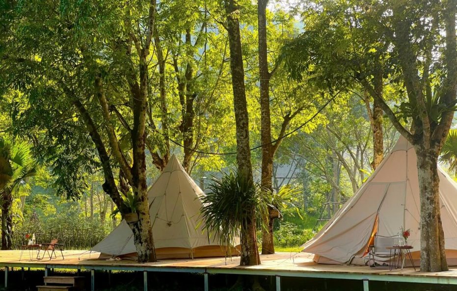 Bản Ba Jungle Lodge – Lều Glamping
