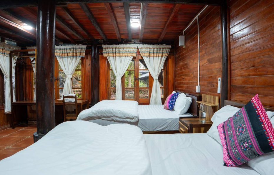 Mế Farmstay – Phòng Twin View Núi