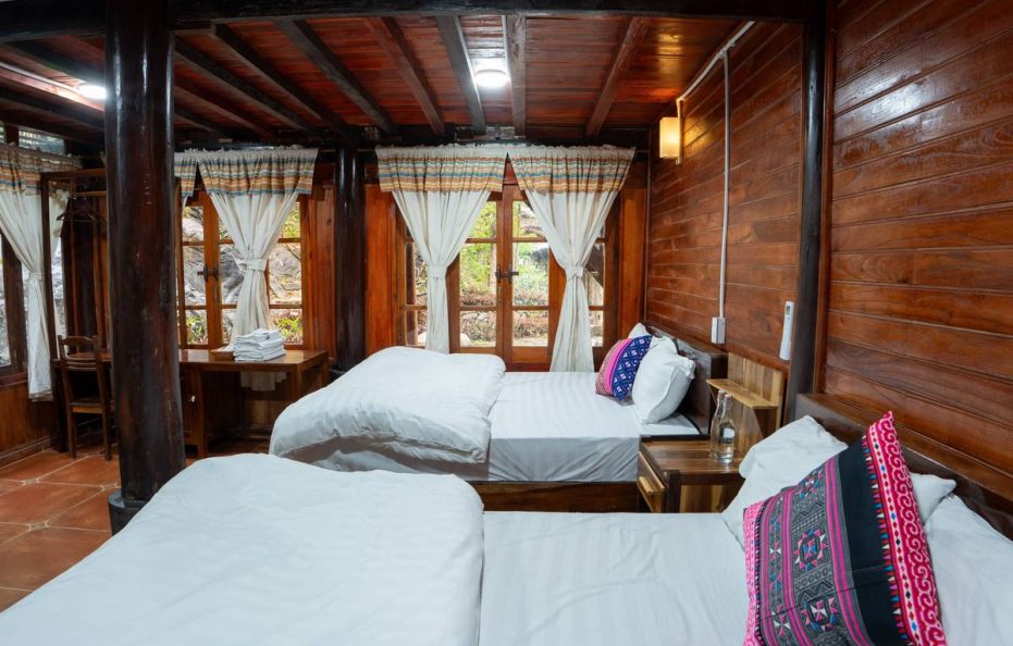 Mế Farmstay – Phòng Twin View Núi