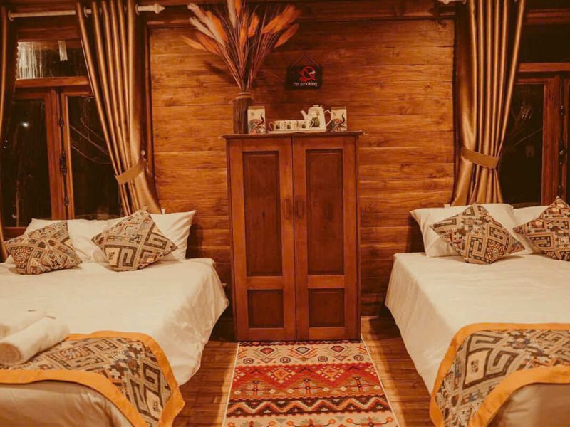 Đồi Cỏ Lau Ba Vì - Twin Room
