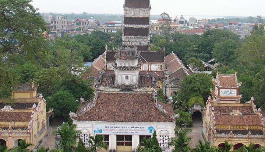 Du lịch Nam Định không thể bỏ qua chùa Cổ Lễ