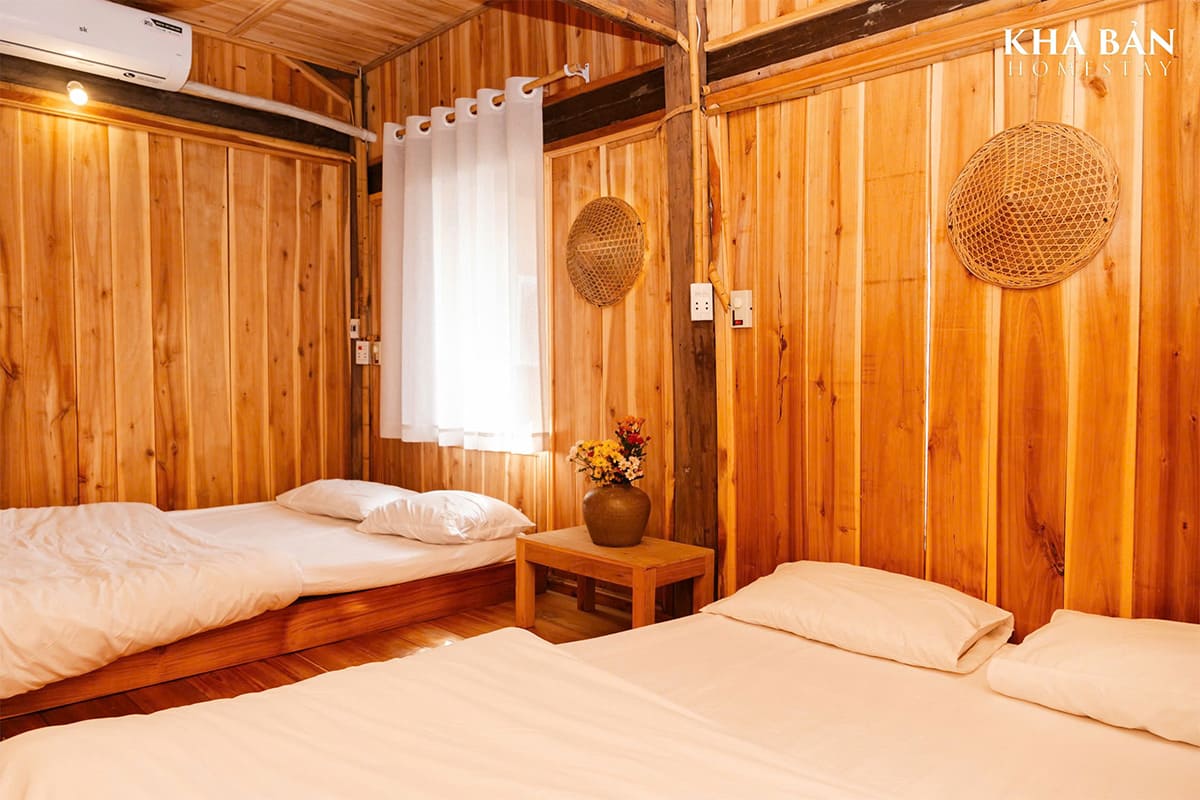 Kha Bản Homestay - Standard Twin – Ecohost Việt Nam