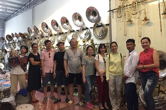 Làng làm kèn đồng Phạm Pháo