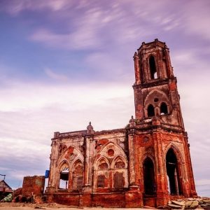 Nhà thờ đổ Hải Lý nổi tiếng Nam Định
