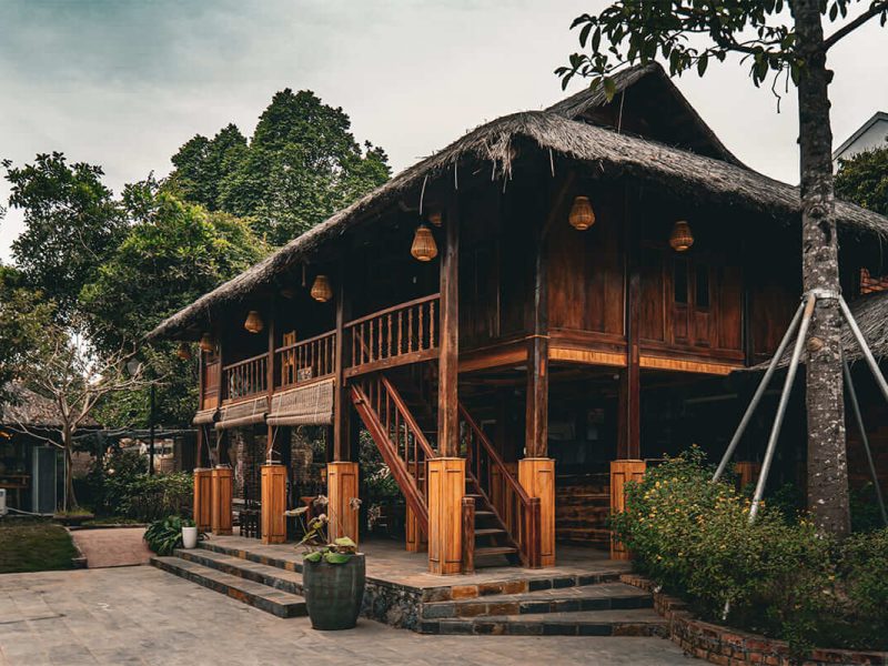 Thảo Mộc Villa Ba Vì nhà mộc