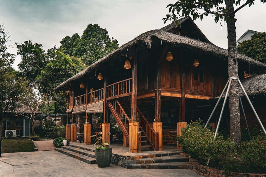 Thảo Mộc Villa Ba Vì nhà mộc