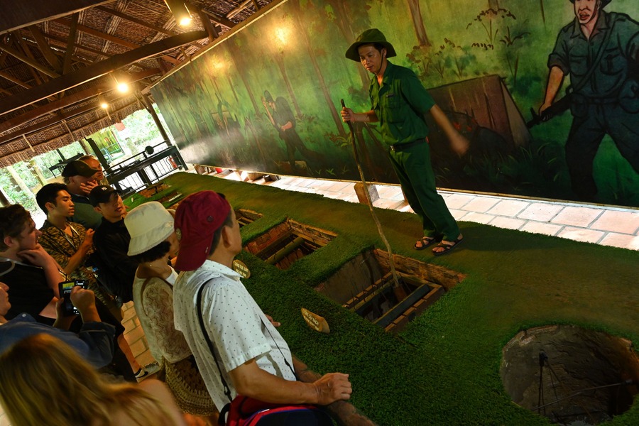 du lịch di tích Địa Đạo Củ Chi