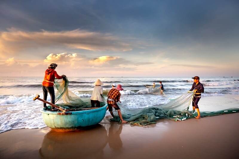 bãi biển nam định