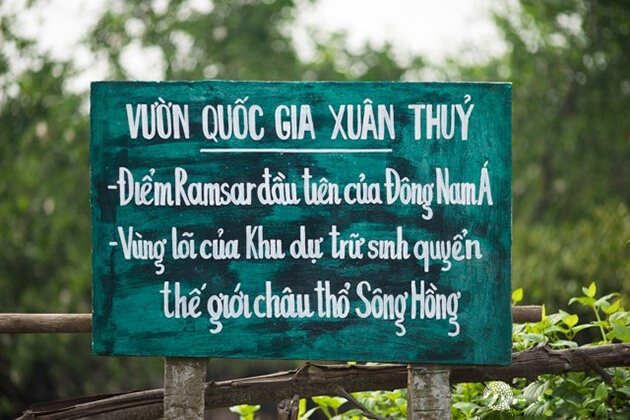 thong tin ve Vuon quoc gia Xuan Thuy
