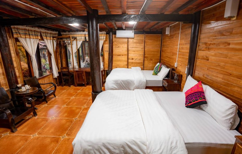 Mế Farmstay – Phòng Twin View Rộng