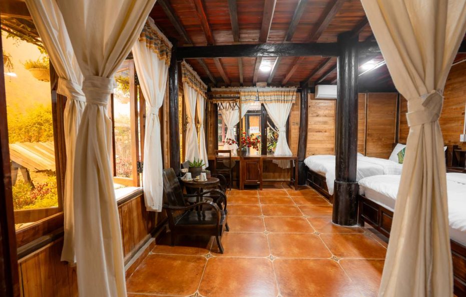 Mế Farmstay – Phòng Twin View Rộng
